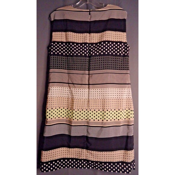 Cato Lined Multicolored Geometric Print Sleeveless Sheath Dress Size Small - Picture 10 of 10